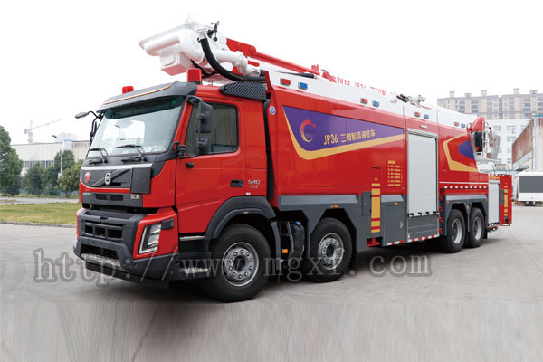 36米舉高噴射三相射流消防車(chē)